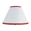 15" Tall Polyresin Accent Table Lamp, Basketball Shaped, Cone Linen Shade B072116094