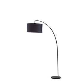 86" Tall Metal Floor Arc Lamp"Bella", Black B072116139