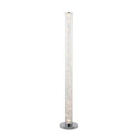 49" Exposed Rope LED Minari Clear Column Floor Lamp B072116170