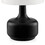 17.25" Tall"Cheru" Modern Mid-Century Touch on Table Lamp, Powder Black B072116249