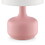 17.25" Tall"Cheru" Modern Mid-Century Touch on Table Lamp, Powder Pink B072116251