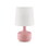 17.25" Tall"Cheru" Modern Mid-Century Touch on Table Lamp, Powder Pink B072116251