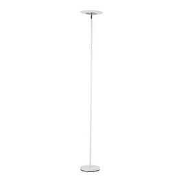 72" Tall" Linea" adjustable Torchiere LED Floor Lamp, Satin White B072116292