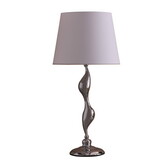 24-inch Erte Art Deco Silhouette Silver Table Lamp B072116296