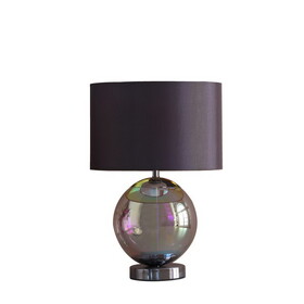 18.75-inch Artie Orb Iridescent Chrome Table Lamp B072116303