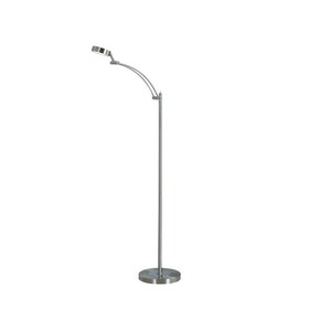 54-inch-Long Tinsley Silver Integrated LED Task Floor Lamp B072116314