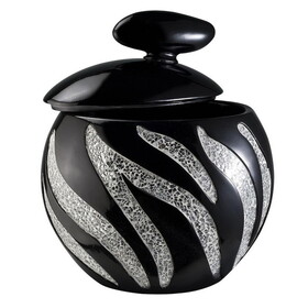 11.5" Tall Polyresin Decorative Jewelry Box, Zebra Design B072116360