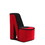 9" Tall Display Jewelry Box with Hidden Storage, High Heel Shoe Design, Red Velvet B072116392