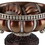 8.75" Tall" Delicata" Footed Decorative Bowl, Bronze with Silver Accents B072116428