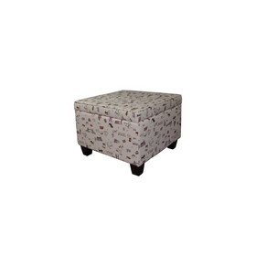 18.75" Tall Storage Ottoman, Kids Print B072116454