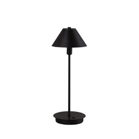 17.5" in Rowan Matte Powder Black G-9 Table Lamp B072116571