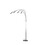 72" Kiery 4 Arm Aluminum LED Arc Floor Lamp B072116573