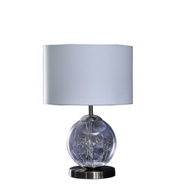 20.5" in Athena Glass LED Plasma Mid-Century Metal Table Lamp B072116586