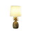 17" in Golden Brass Tropical Heahea Pineapple Table Lamp B072116610