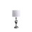 22.25" in Anders Crest Shape Silver Chrome Urn Table Lamp B072116647