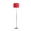 63"in Red Roses in Bloom Acrylic/Metal Floor Lamp B072116666