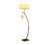 59" in Contemporary Dual Gold Arc w/ Hanging Pendelum Lamp Metal Floor Lamp B072P222448