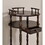 28" Tall 3-Tier Wooden Phone Table with Cherry finish B072P222465