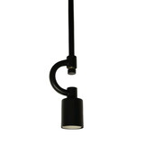 Satin Black Pendant Light Fixture for 3 Lights, Vintage Ceiling Hanging Light Fixture with Fabric Cord for Home Lightning B075101361