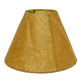 Slant Empire Softback Lampshade with Bulb Clip, Brown B075101536
