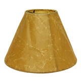 Empire Softback Lampshade with Washer Fitter, Brown Color Lampshade for Table Lamps, 4
