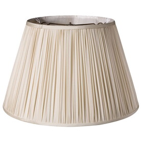 Slant Pencil Pleat Softback Lampshade with Washer Fitter, Magnolia B075101604
