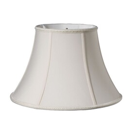 Slant Transitional Oval Softback Lampshade with Washer Fitter, Cream B075101620