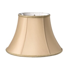 Slant Transitional Oval Softback Lampshade with Washer Fitter, Vintage Gold B075101621