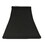Slant Square Bell Hardback Lampshade with Bulb Clip, Black (with white lining) B075101646