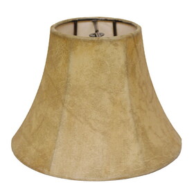 Slant Faux Animal Hide Chandelier Lampshade with Flame Clip, 04-Faux Animal Hide (Set of 6) B075101704