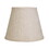Slant Empire Hardback Lampshade with Bulb Clip, Stonewash B075101754