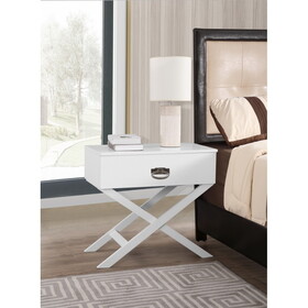 Glory Furniture Xavier G0072-N Nightstand, White B078107820