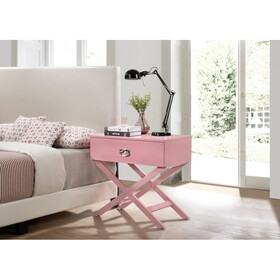 Glory Furniture Xavier G0074-N Nightstand, Pink B078107822