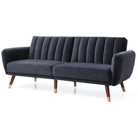 Glory Furniture Siena G0155-S Sofa Bed, BLACK B078107833