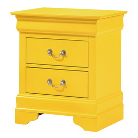 Glory Furniture LouisPhillipe G02102-N Nightstand, Yellow B078107837