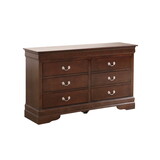 Glory Furniture LouisPhillipe G02125-D Dresser, Cappuccino B078107847