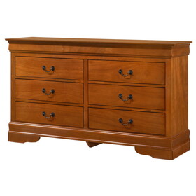 Glory Furniture LouisPhillipe G02160-D Dresser, Oak B078107850