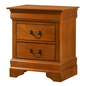 Glory Furniture LouisPhillipe G02160-N Nightstand, Oak B078107851