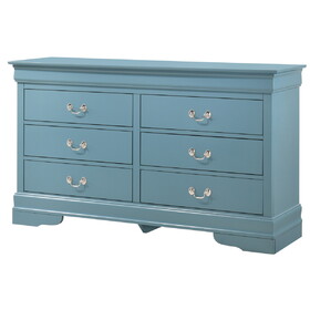 Charming Teal Traditional Dresser B078107856