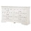 LouisPhillipe G02190-D Dresser, White B078107859
