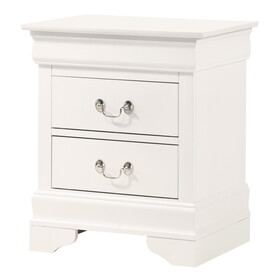 Glory Furniture LouisPhillipe G02190-N Nightstand, White B078107860