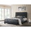 Glory Furniture Lodi G0407-FB-UP FULL BED, BLACK B078107882