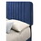 Glory Furniture Lodi G0409-QB-UP QUEEN BED, NAVY BLUE B078107892