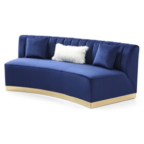 Glory Furniture Brentwood G0432-S Sofa, BLUE B078107896