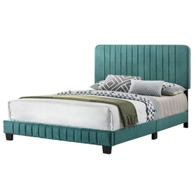 Glory Furniture Lodi G0505-KB-UP KING BED, GREEN B078107909