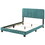 Glory Furniture Lodi G0505-QB-UP QUEEN BED, GREEN B078107910