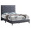 Glory Furniture Alba G0608-QB-UP QUEEN BED, GRAY B078107932