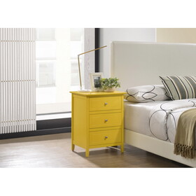 Glory Furniture Daniel G1302-N Nightstand, Yellow B078107967