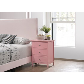 Glory Furniture Daniel G1304-N Nightstand, Pink B078107970