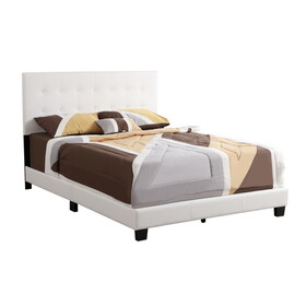 Glory Furniture Caldwell G1305-QB-UP Queen Bed, WHITE B078107972